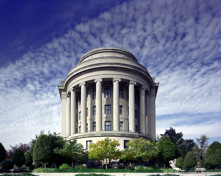 The Federal Trade Commission Building located at 600 Pennsylvania Avenue, NW, Washington, D.C. (Photo from the Carol M. Highsmith collection)