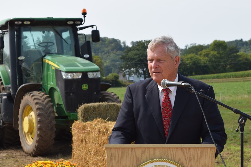 U.S. Agriculture Secretary Tom Vilsack. Photo credit: Hope Kirwan/Wisconsin Public Radio