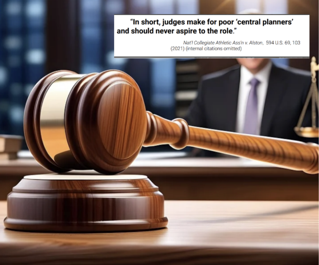 At the remedies hearing, Google warned that judges should not be central planners.
