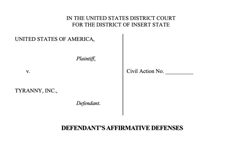 For the coming merger wave, here’s our antitrust affirmative defense starter pack.